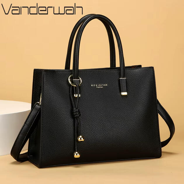 The Ultimate Brown Grained Leather Tote Bag